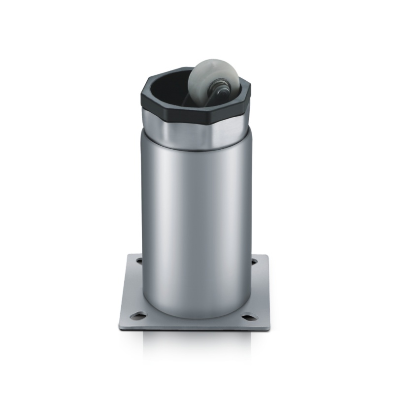 Stainless Steel Gravity Adjustment Foot with wheels