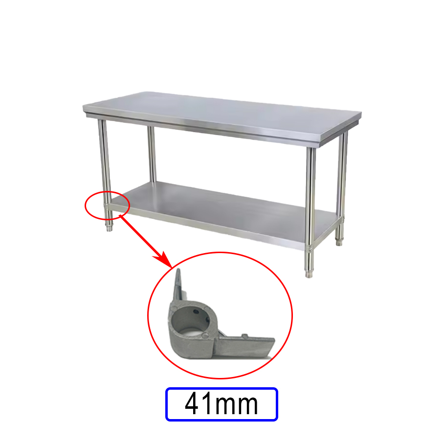 Aluminum Workbench Shelf Connection Joint for Commercial Kitchen BH82