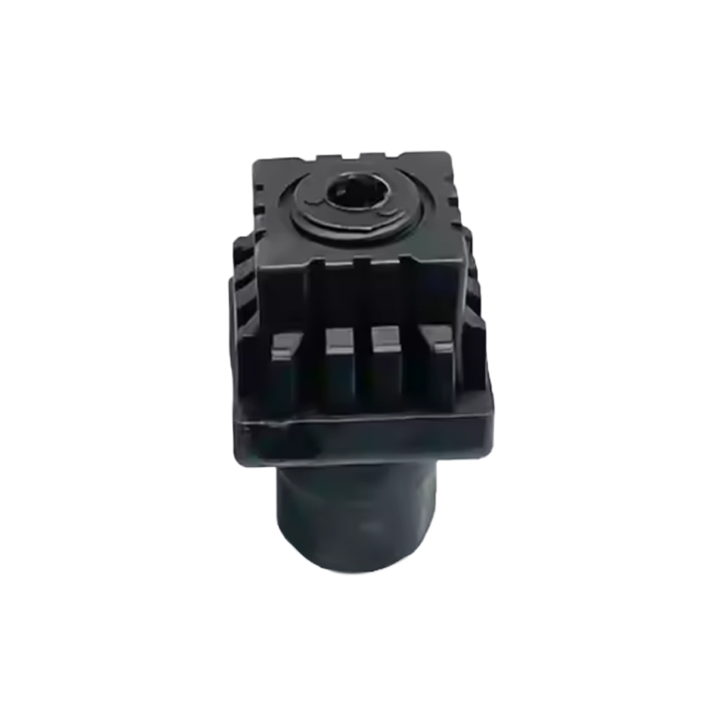 51*51 Square All-Rubber Black Furniture Legs Bullet Feet BH130