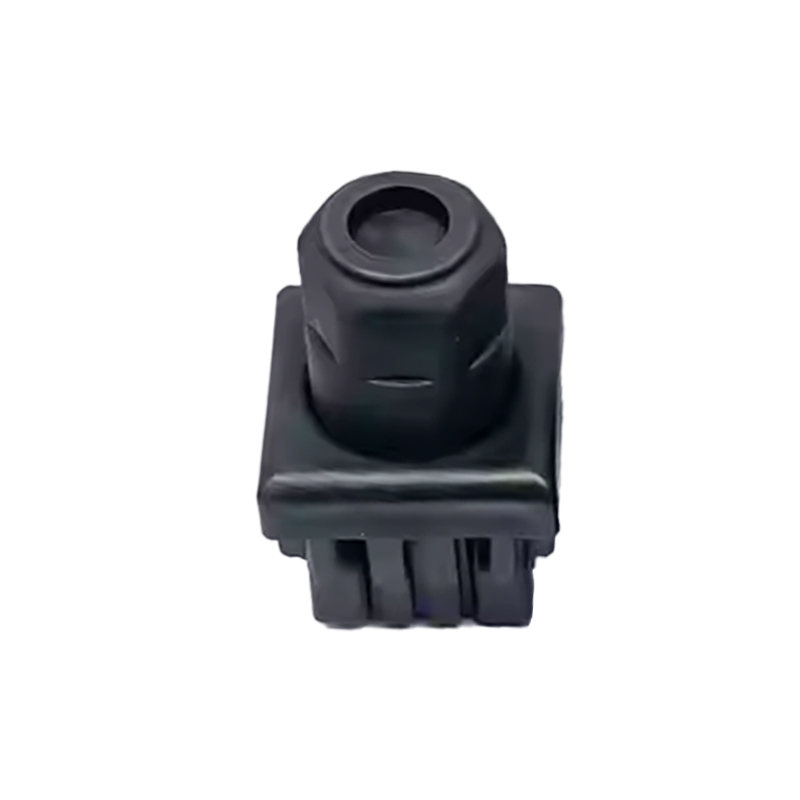 51*51 Square All-Rubber Black Furniture Legs Bullet Feet BH130